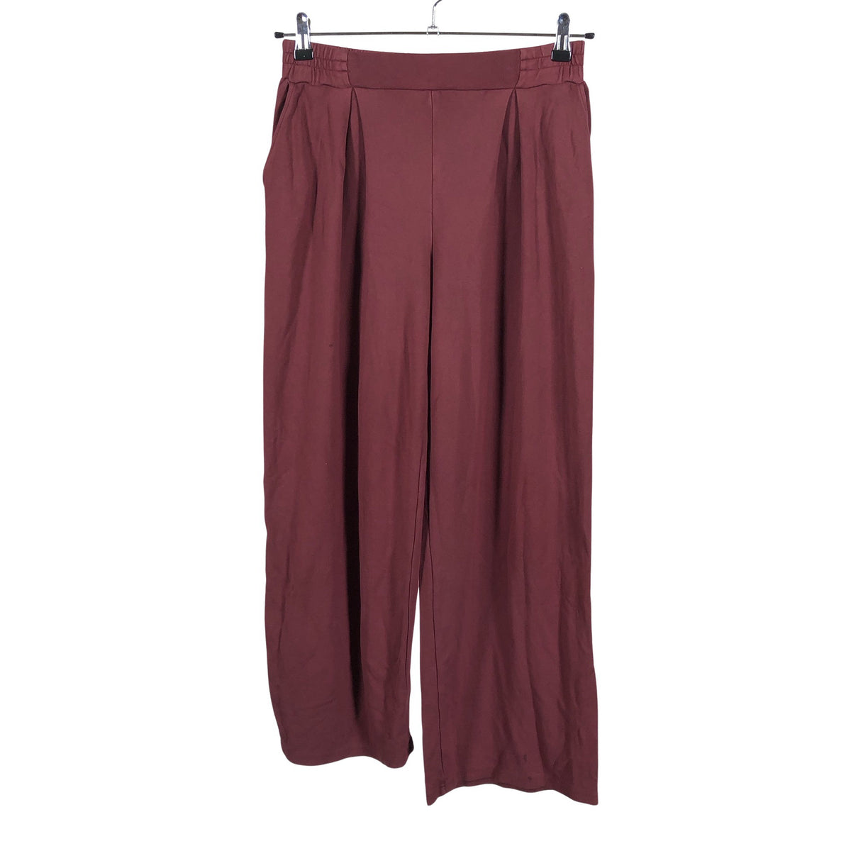 Unisex Blaa - Trikotaažist püksid, suurus 38 - Veinipunane (1)