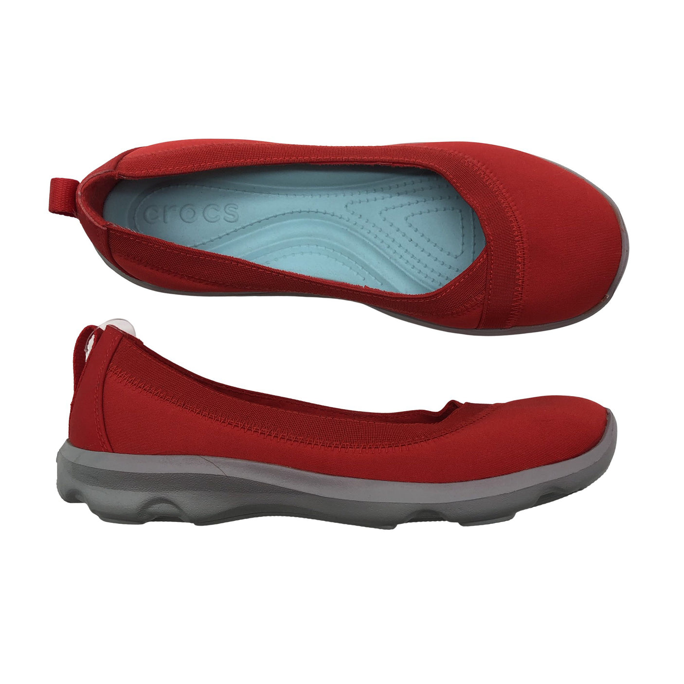 Unisex Crocs - Baleriinad, suurus 37 - Punane (1)