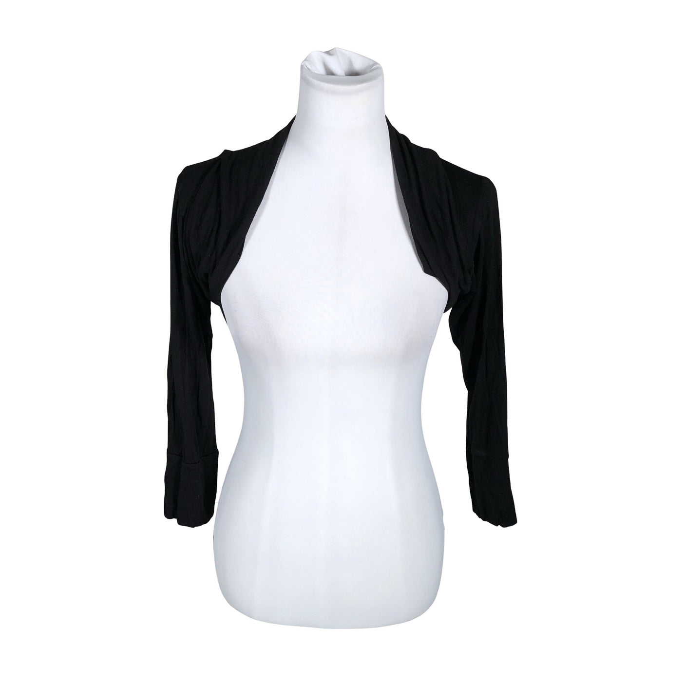 Unisex SisterS point - Trikotaažist boolero, suurus 38 - Must (1)