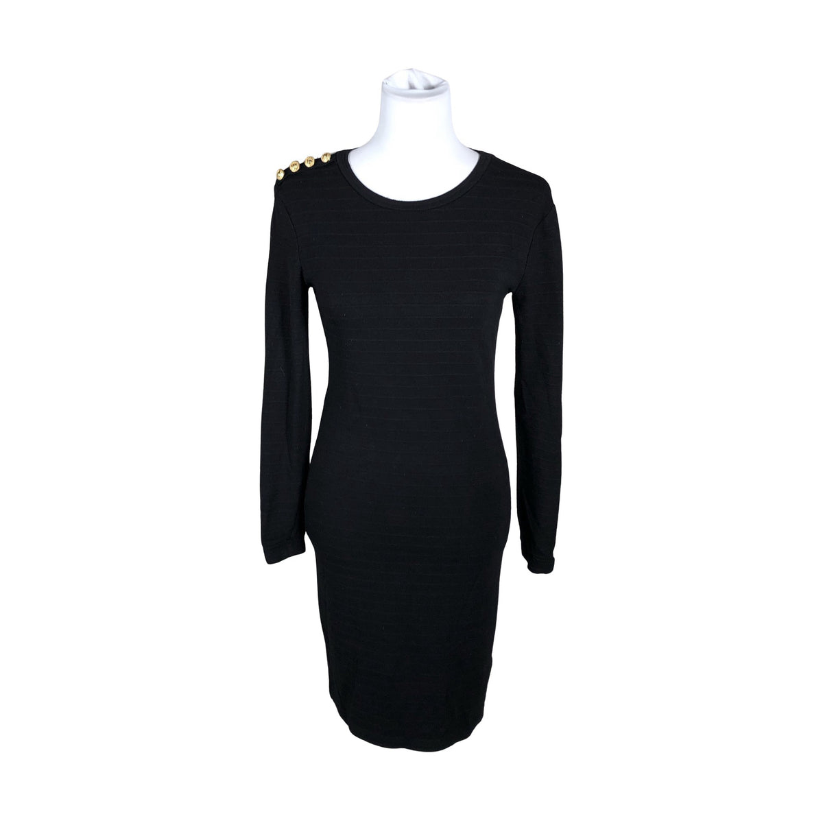 Unisex ST - Trikotaažist kleit, suurus 36 - Must (1)