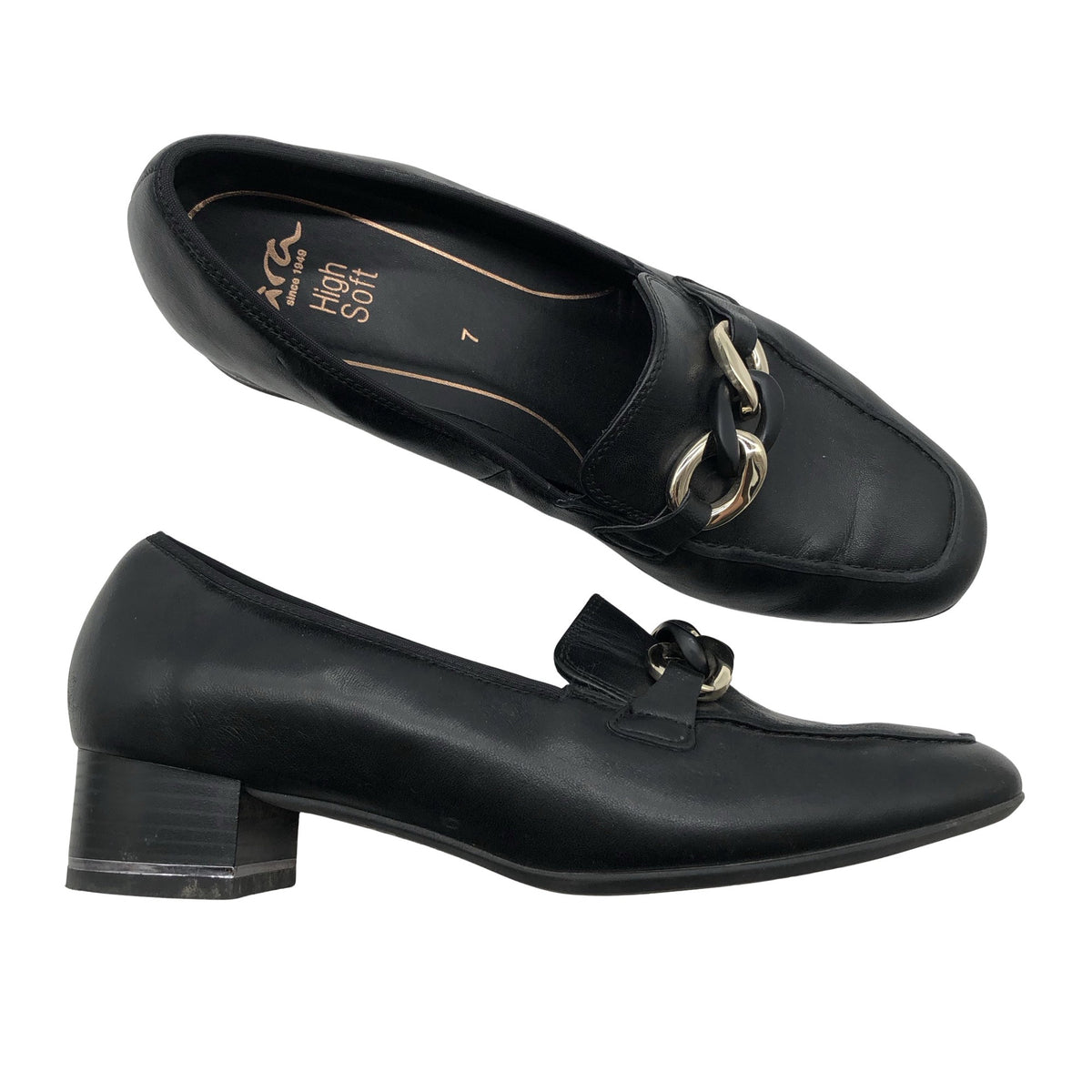 Unisex Ara - Mokassiinid, suurus 40 - Must (1)