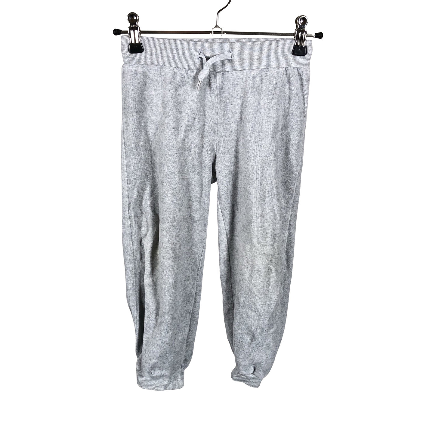 Unisex Lindex - Dressikangast püksid, suurus 98 - 104 - Hall (1)