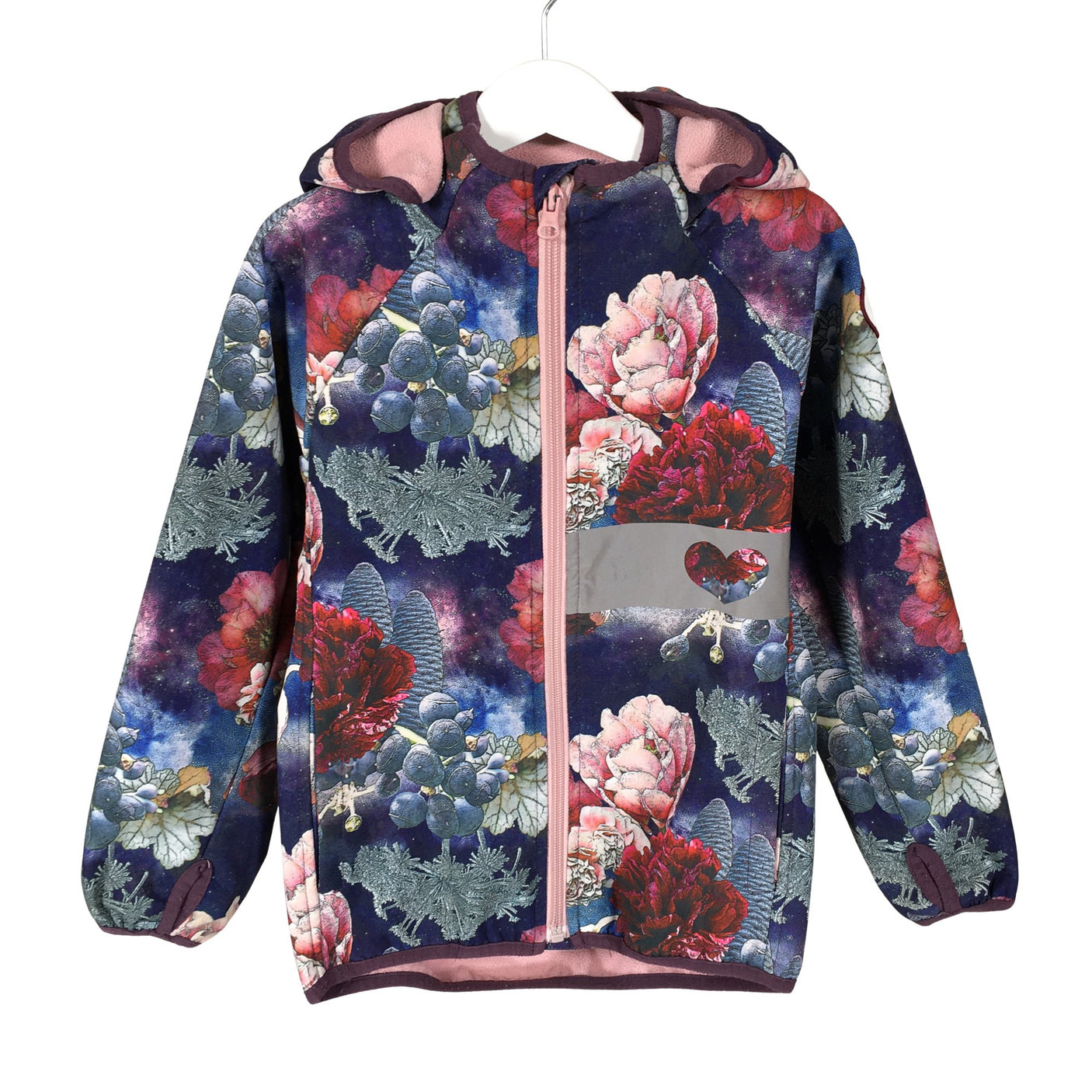 Unisex Racoon - Softshell jope, suurus 110 - 116 - Sinine (1)