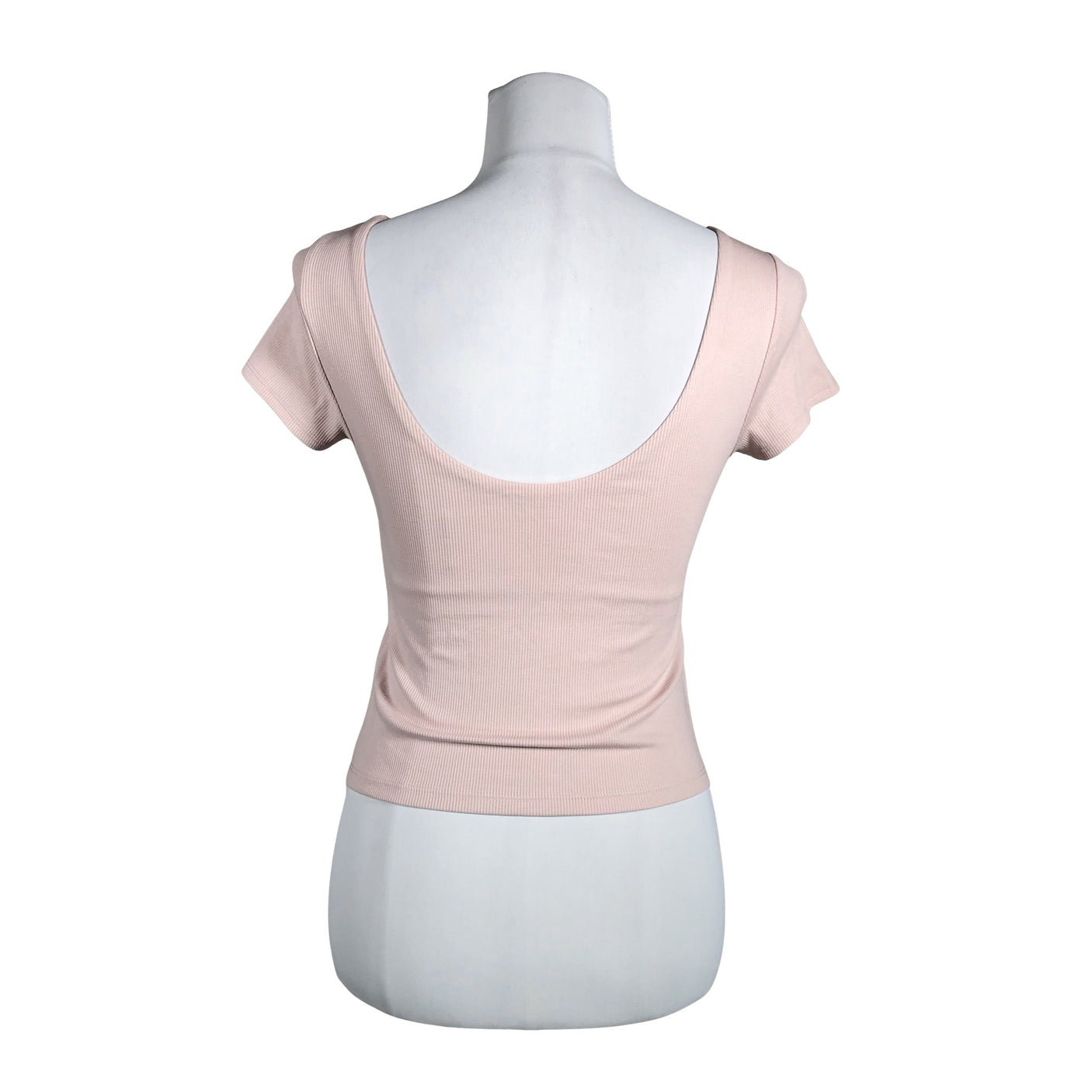 Unisex Uniqlo - T-särk, suurus 36 - Heleroosa (2)