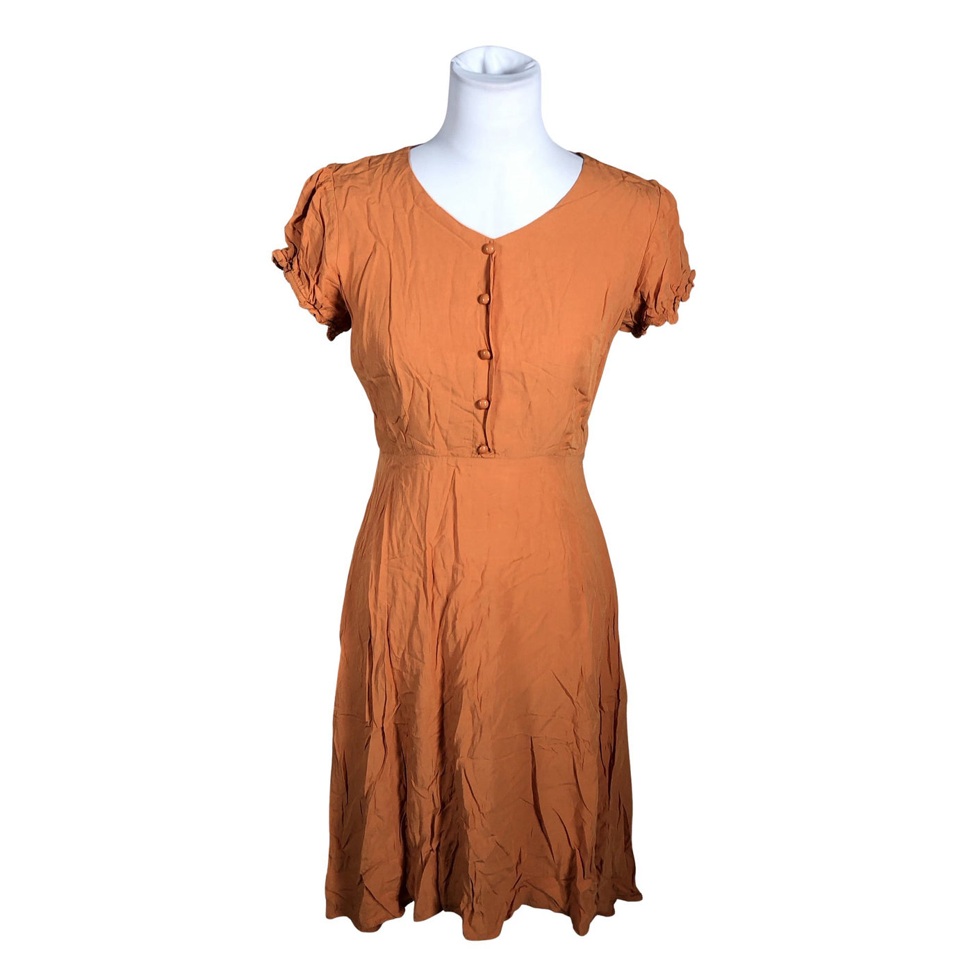 Unisex Collectif - Õhuke kleit, suurus 36 - Oranž (1)