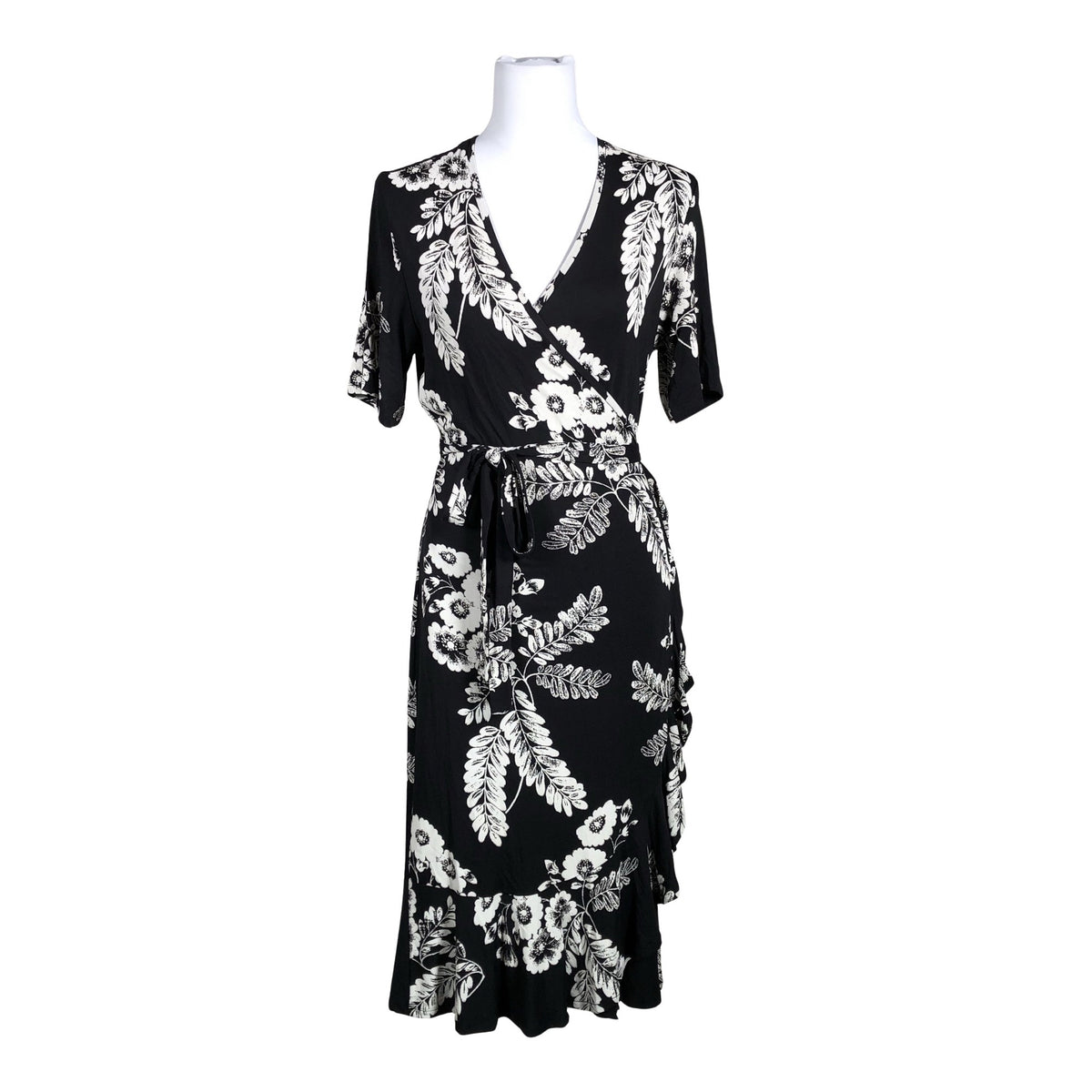 Unisex Part two - Trikotaažist kleit, suurus 40 - Must (1)