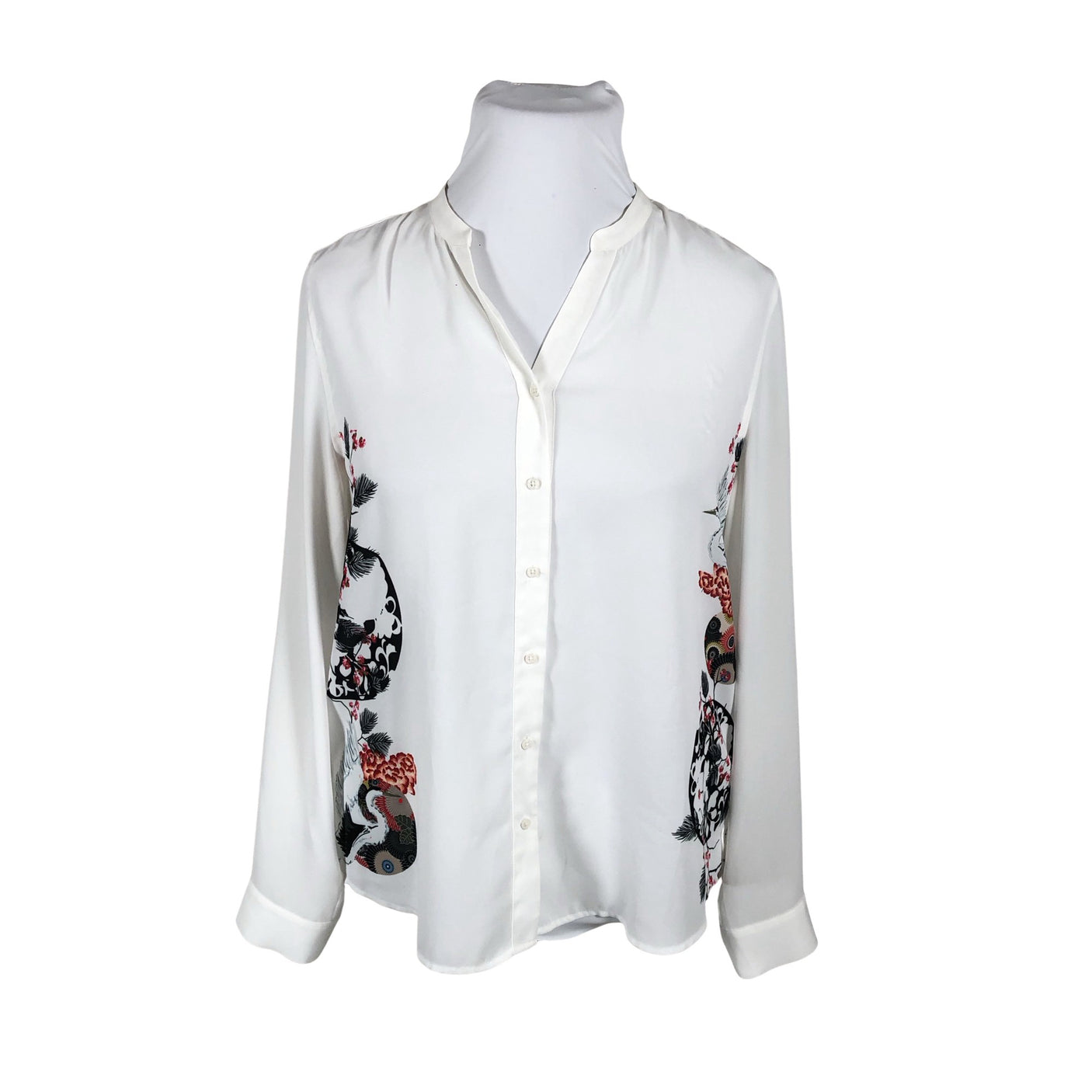 Unisex Desigual - Pluus, suurus 42 - Valge (1)