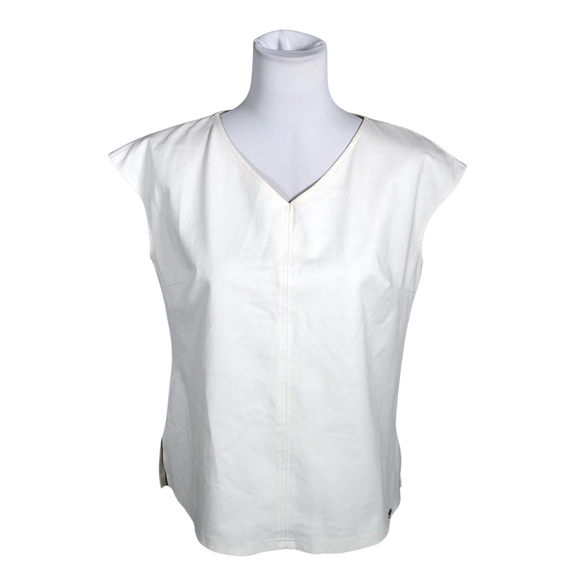 Unisex Voglia - Trikotaažist topp, suurus 38 - Valge (1)