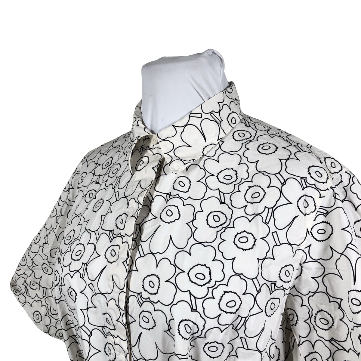 Unisex Marimekko - Mitteveniv kleit, suurus 42 - Valge (2)