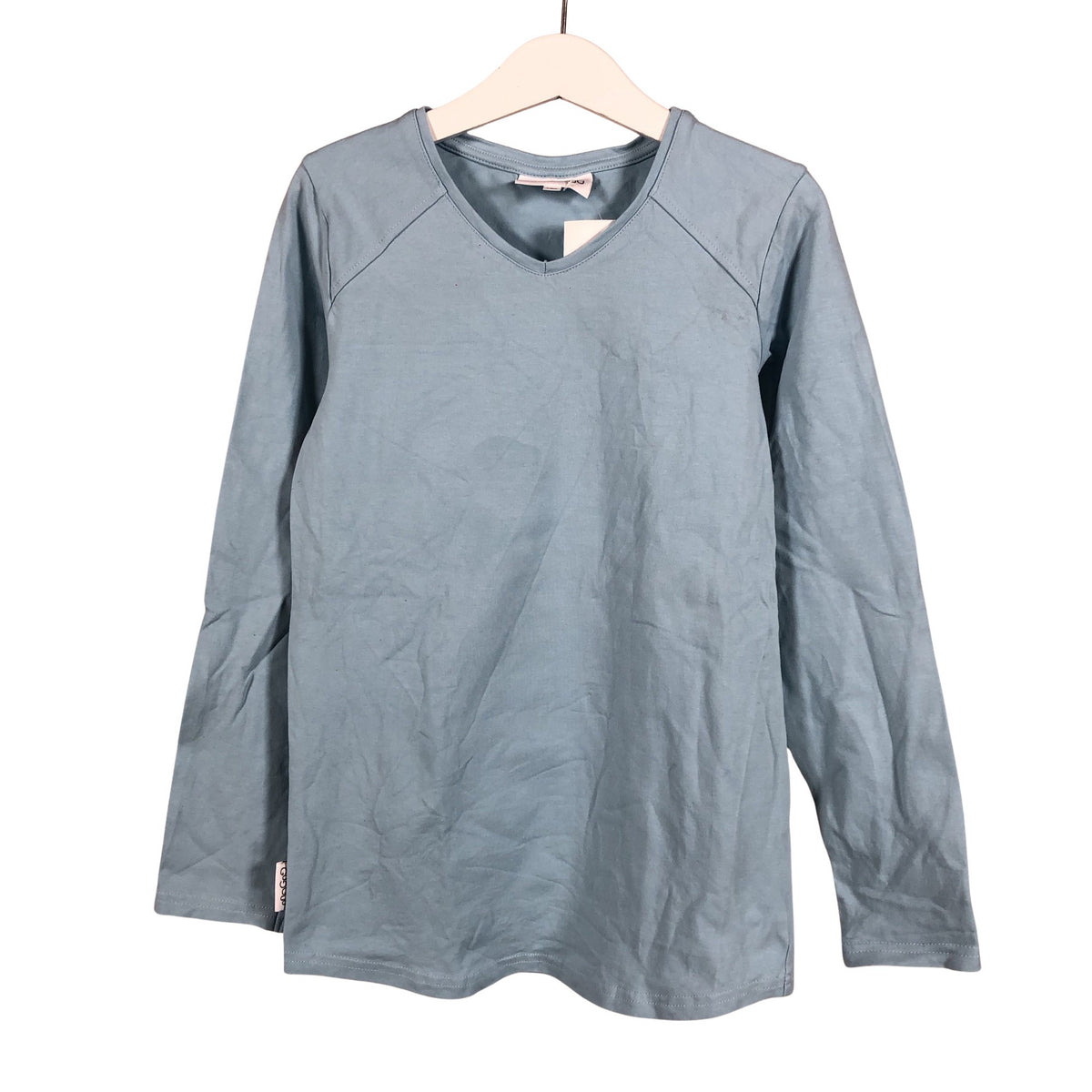 Unisex Gugguu - Trikotaažist pluus, suurus 128 - 134 - Helesinine (1)
