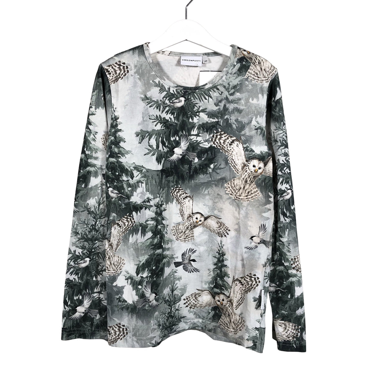Unisex Versonpuoti - Trikotaažist pluus, suurus 134 - 140 - Roheline (1)