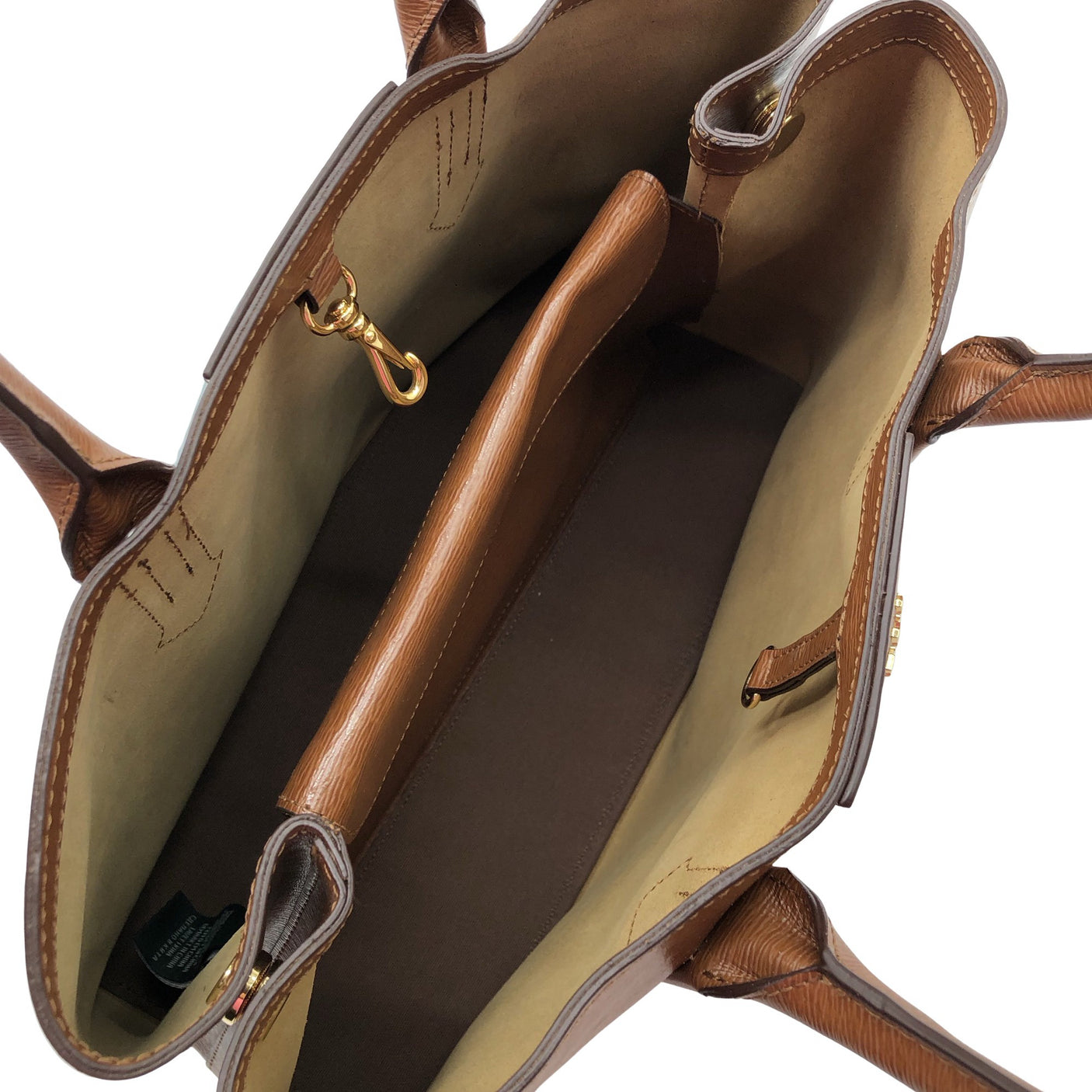 Unisex Lauren Ralph Lauren - Käekott, suurus Midi - Pruun (3)