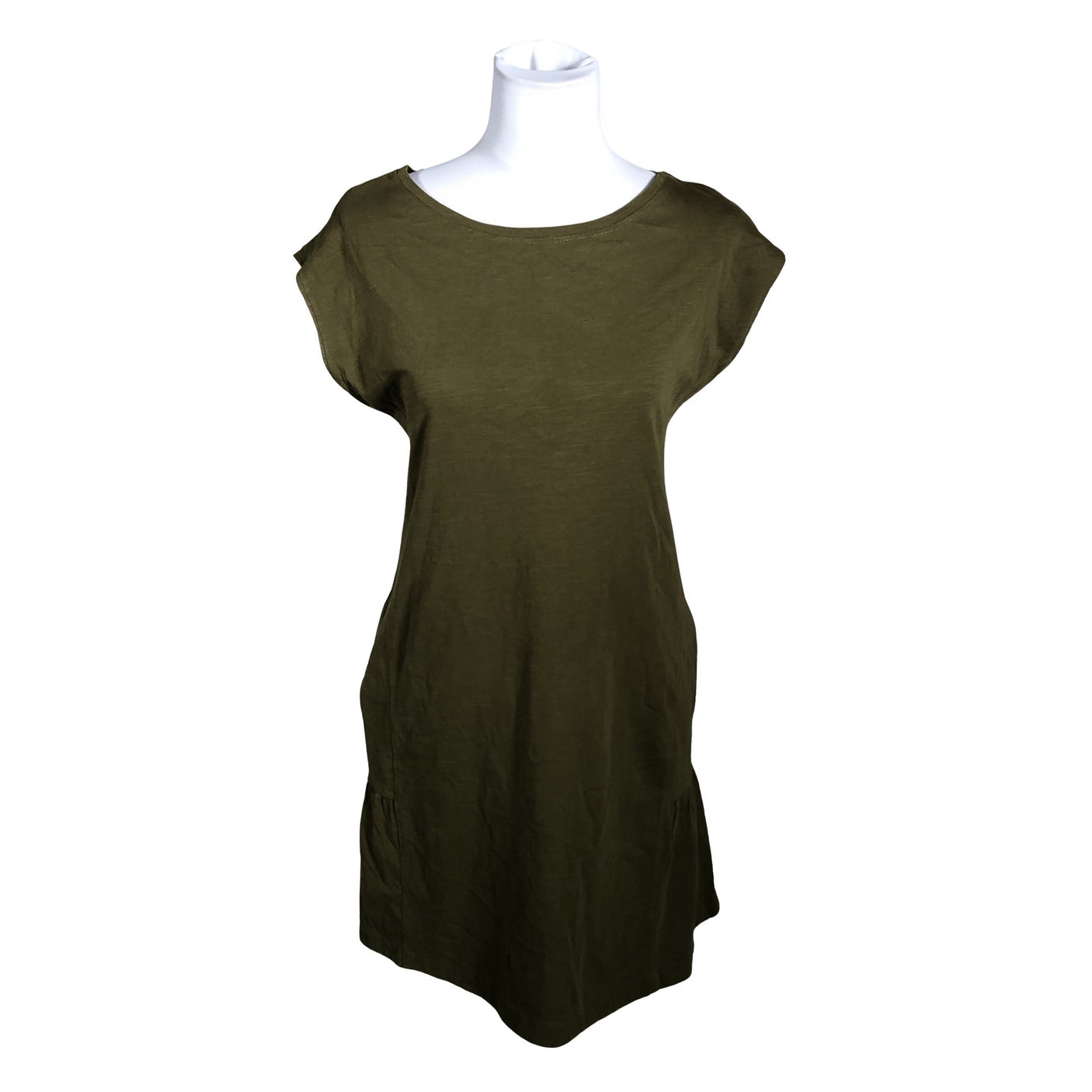 Unisex EDC by Esprit - Trikotaažist kleit, suurus 34 - Roheline (1)
