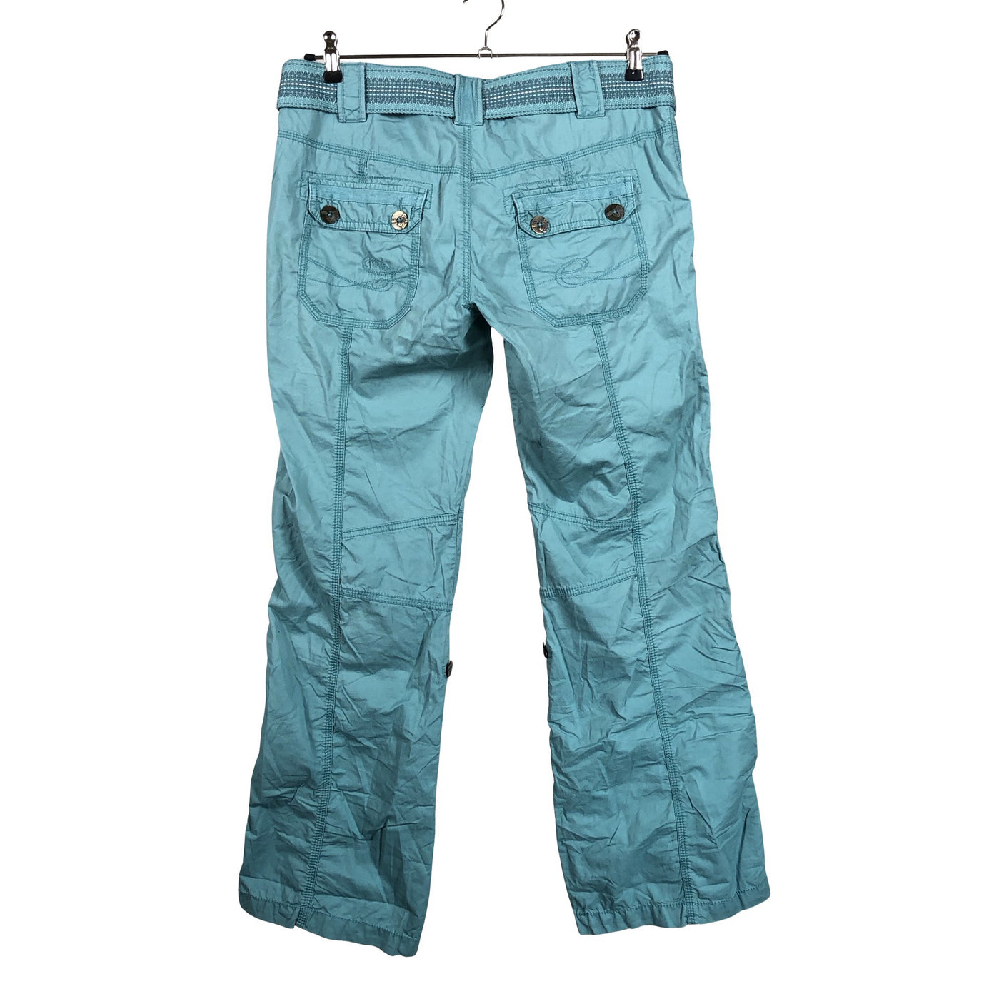 Unisex EDC by Esprit - Mittevenivad püksid, suurus 40 - Türkiis (2)