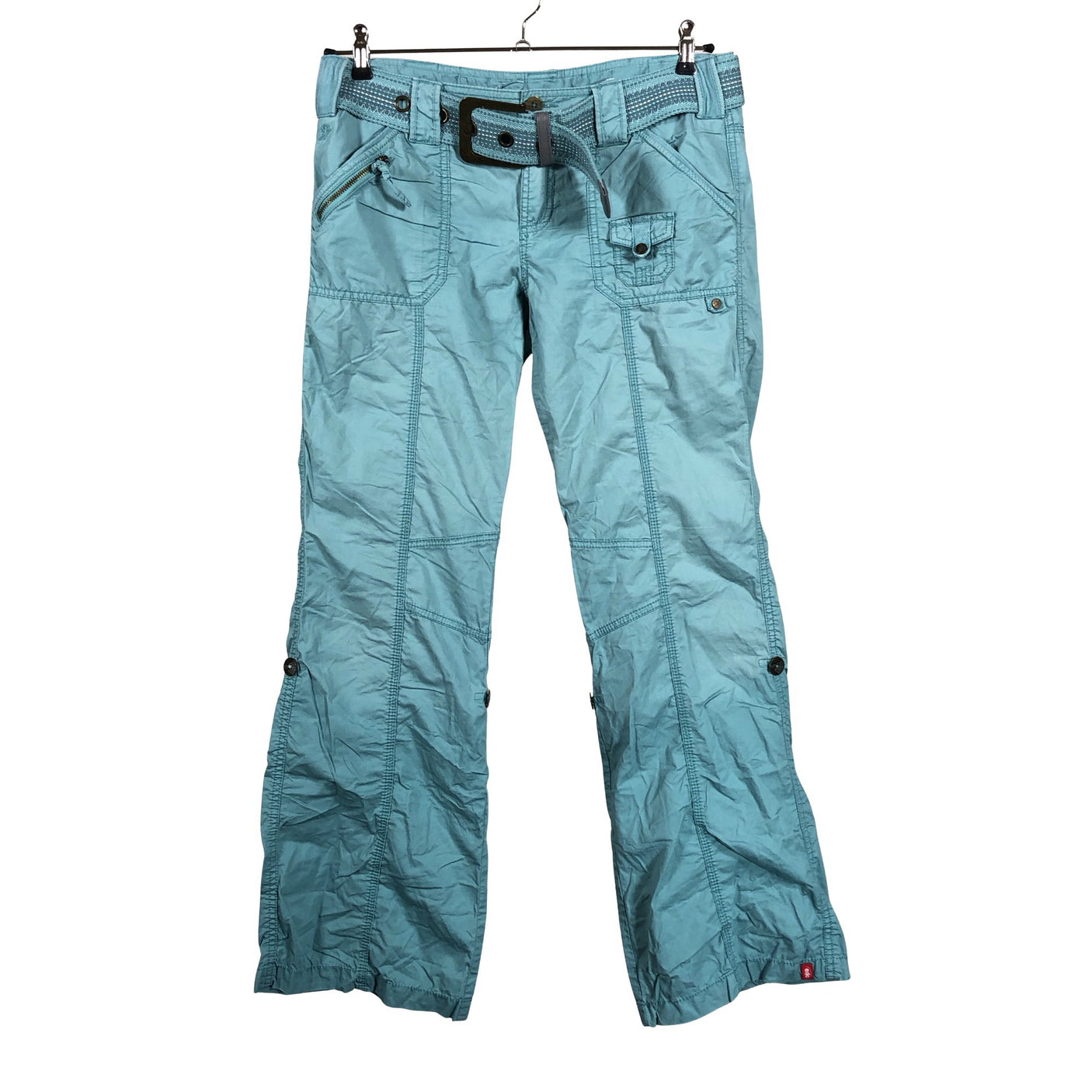 Unisex EDC by Esprit - Mittevenivad püksid, suurus 40 - Türkiis (1)