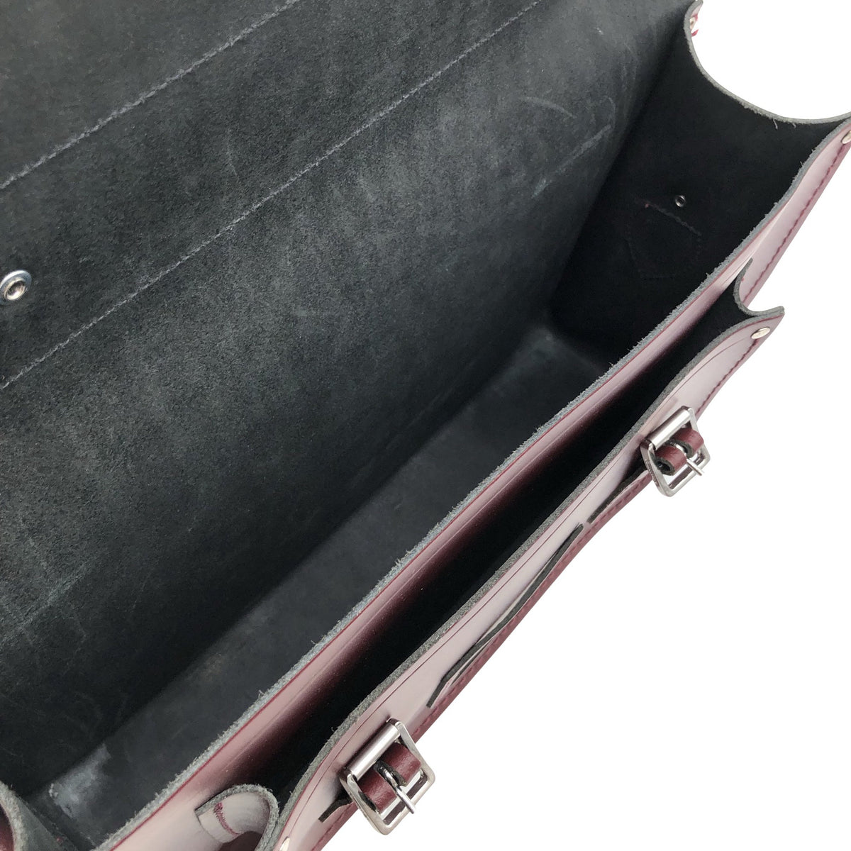 Unisex The Cambridge Satchel - Portfell, suurus Ei kokoa - Veinipunane (3)