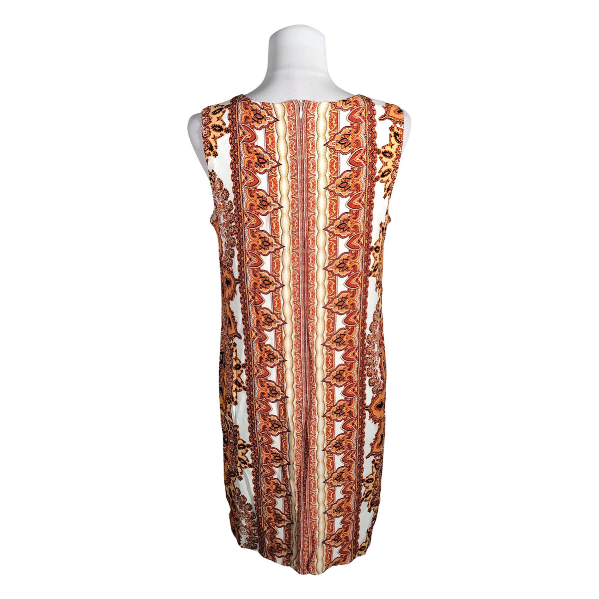 Unisex Wallis - Mitteveniv kleit, suurus 38 - Oranž (2)