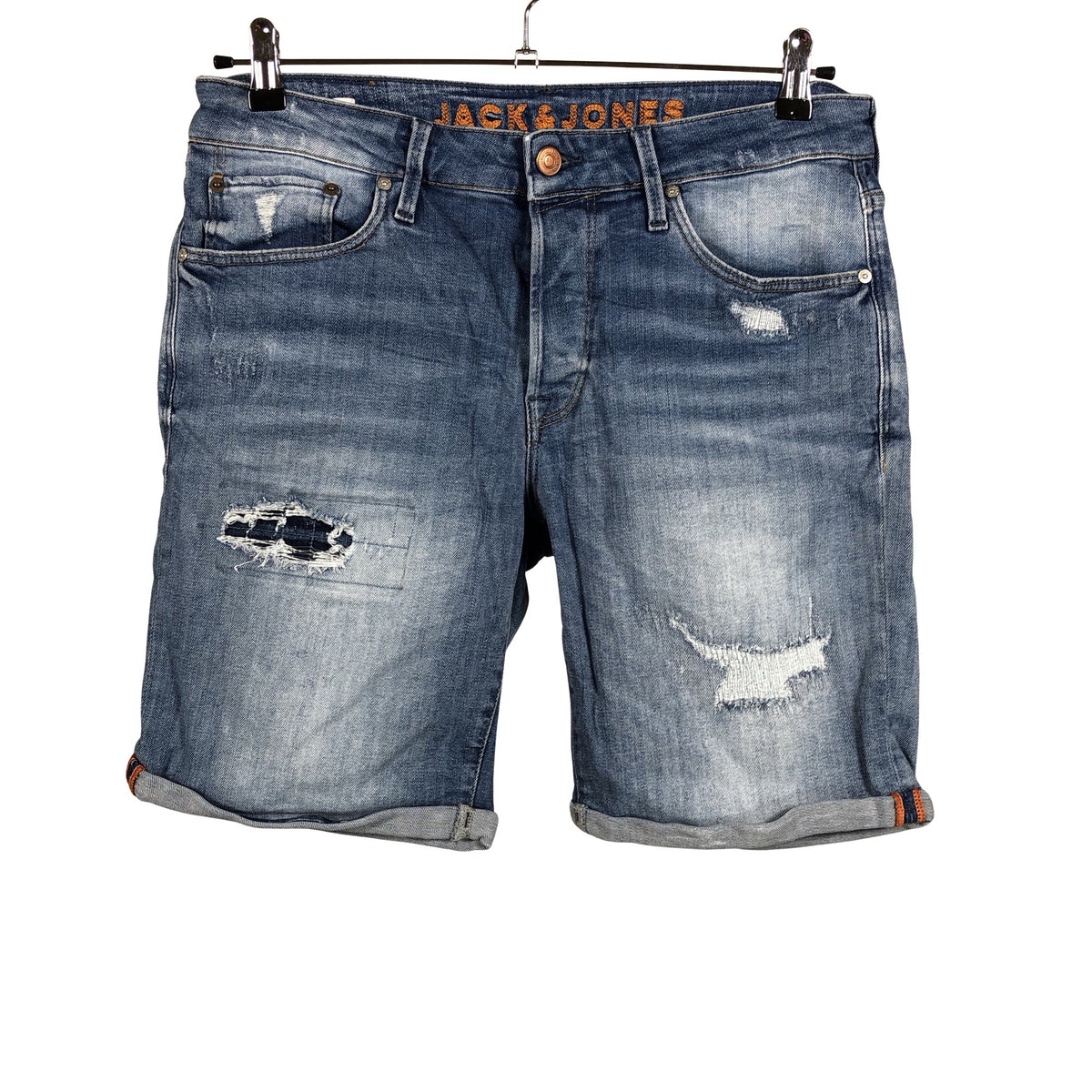 Unisex Jack & Jones - Teksast lühikesed püksid, suurus 40 - Sinine (1)