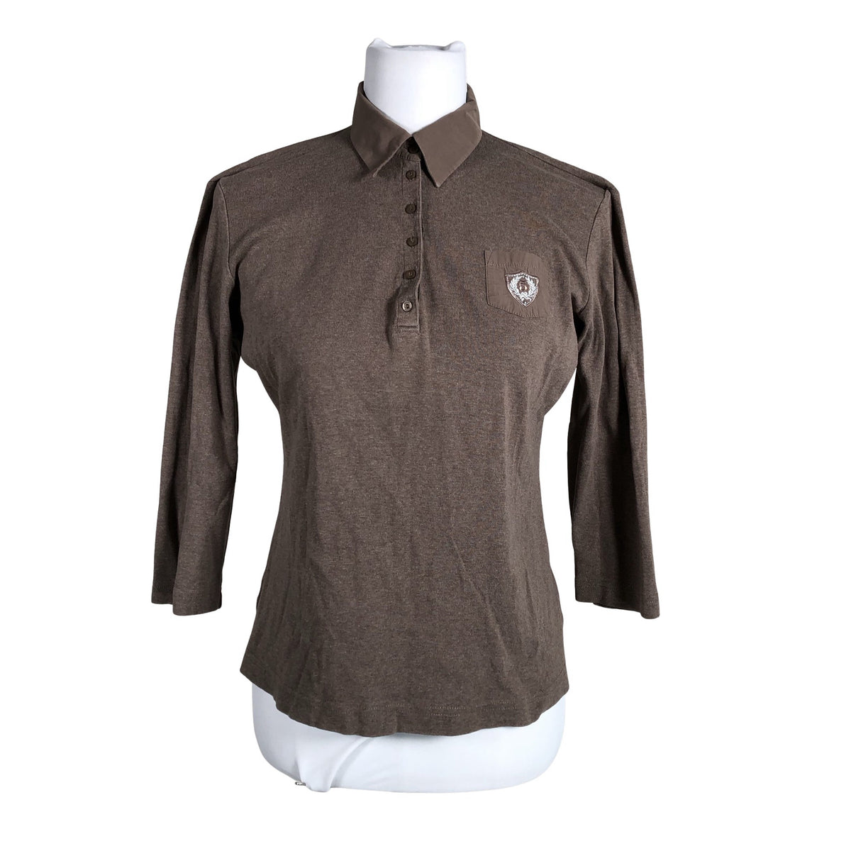 Unisex Gerry Weber - Trikotaažist pluus, suurus 40 - Pruun (1)