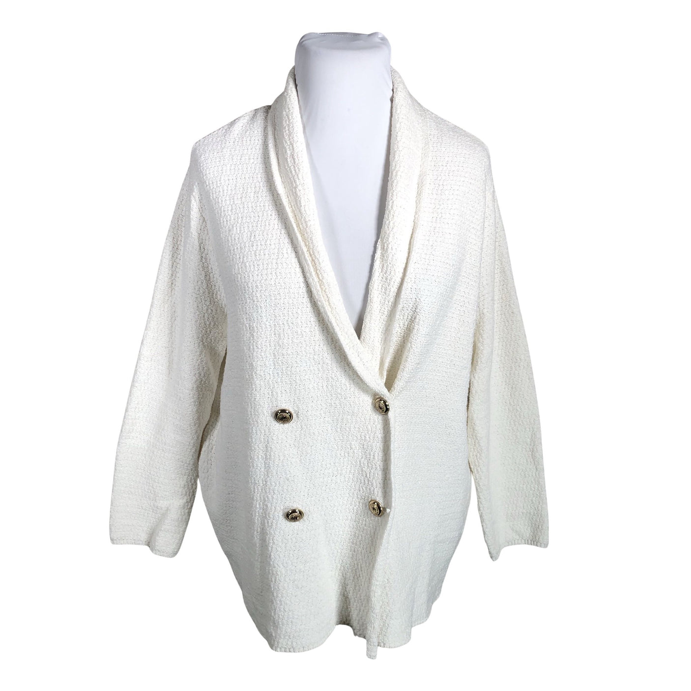 Unisex Gerry Weber - Kardigan, suurus 48 - Valge (1)