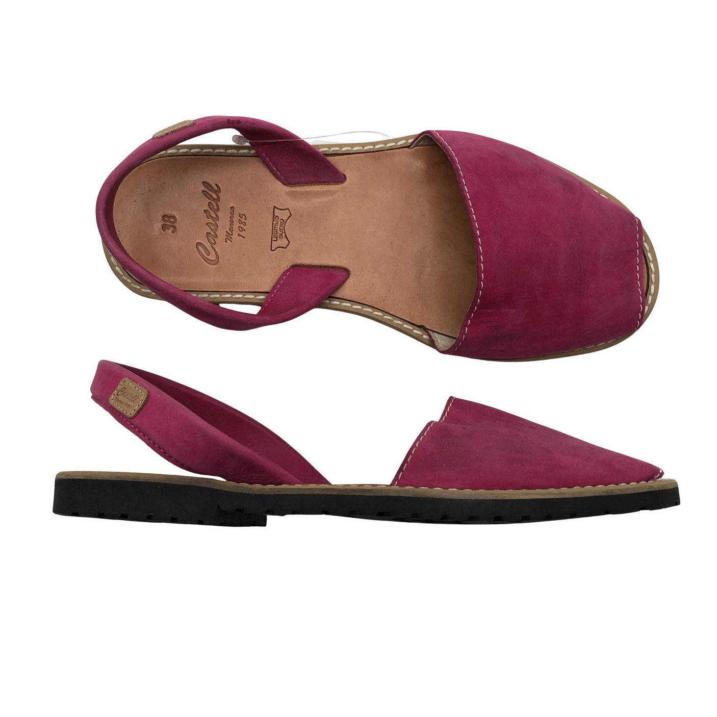 Unisex Castell - Rihmikud, suurus 38 - Roosa (1)