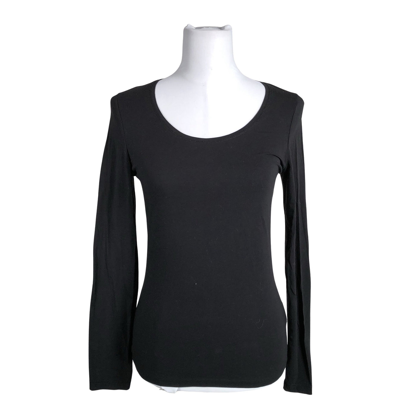 Unisex Part two - Trikotaažist pluus, suurus 38 - Must (1)