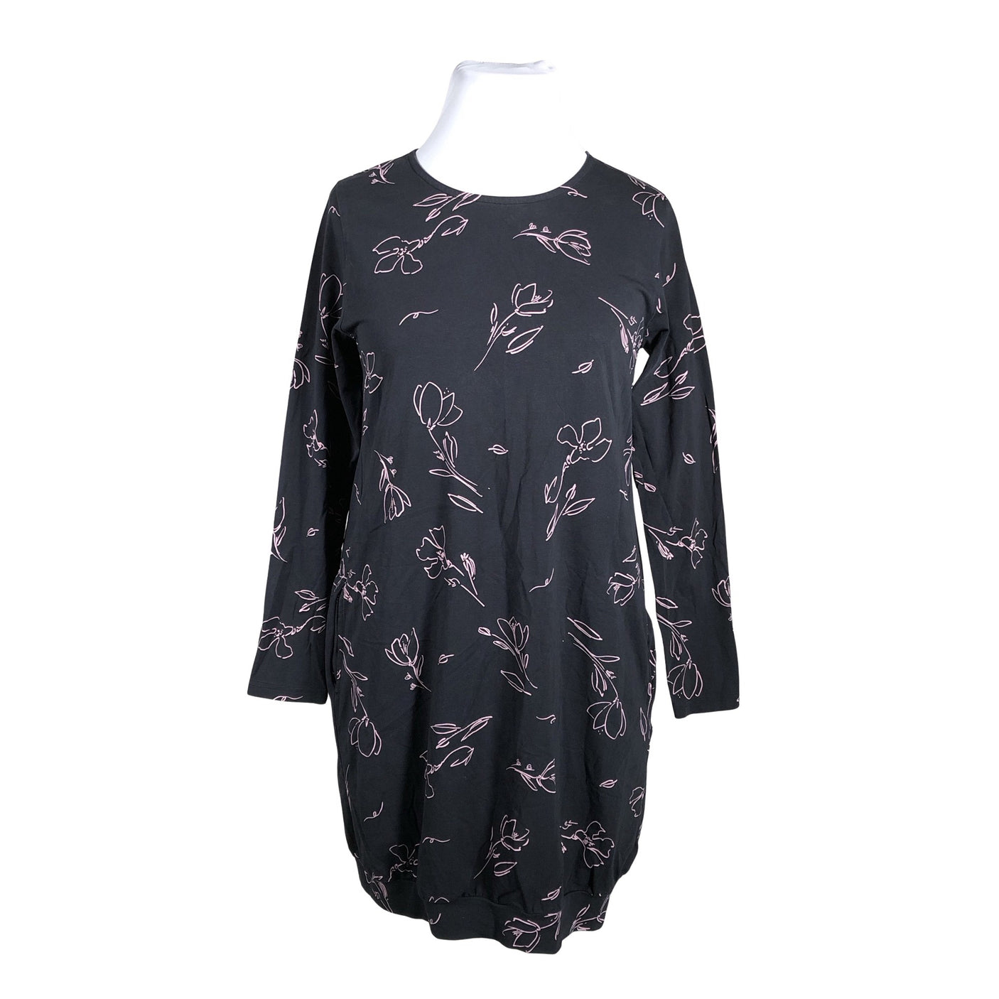 Unisex NOSH - Trikotaažist tuunika, suurus 42 - Must (1)