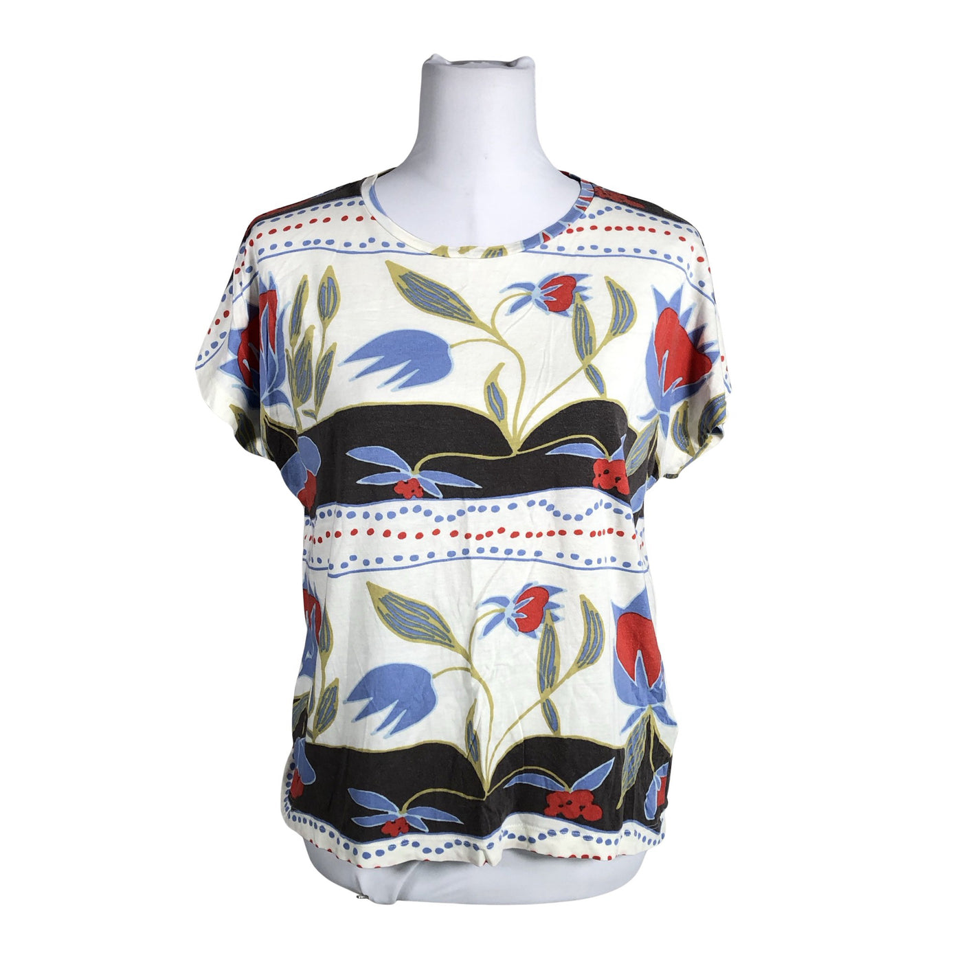 Unisex Marimekko - T-särk, suurus 40 - Looduslik valge (1)