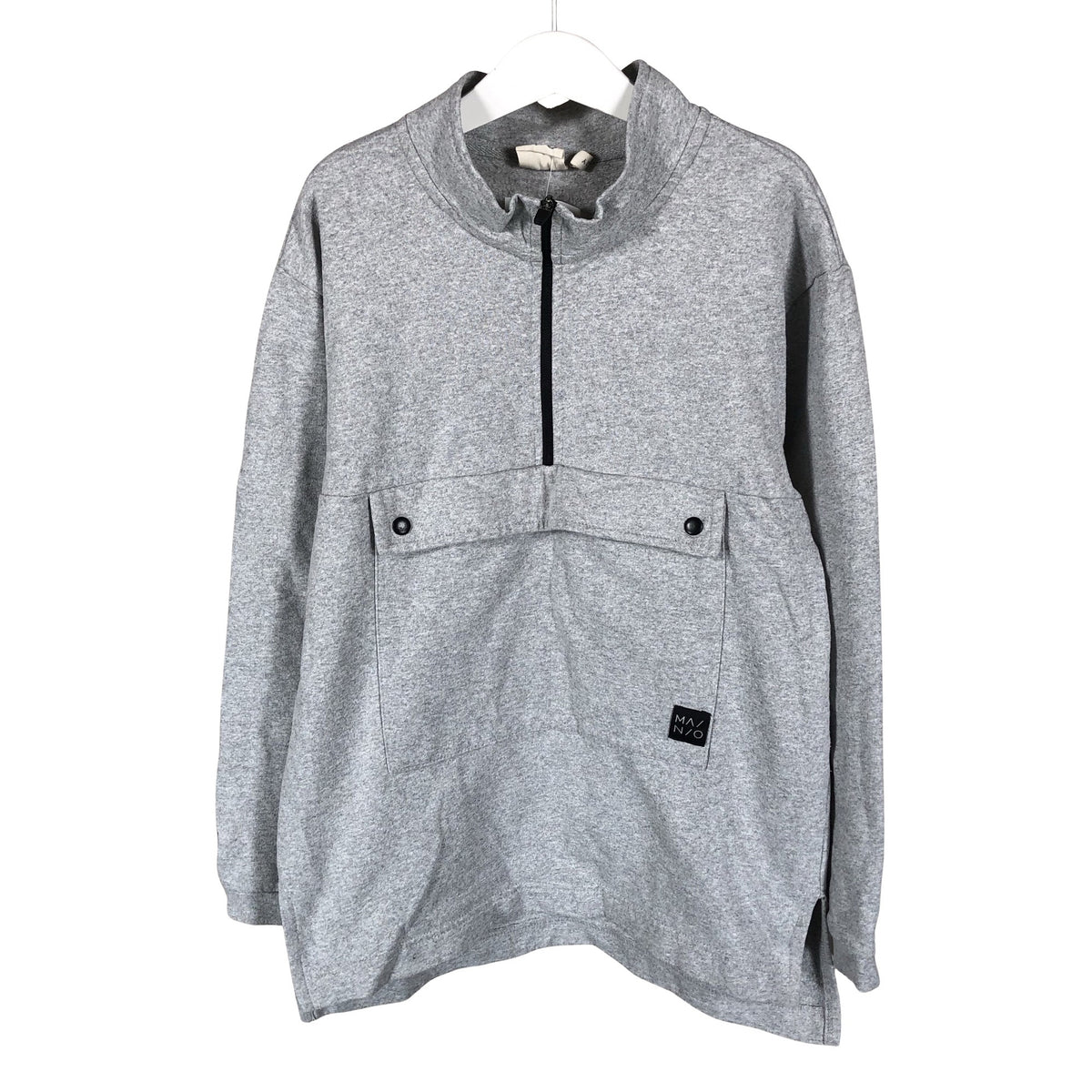 Unisex Mainio - Trikotaažist pluus, suurus 146 - 152 - Hall (1)