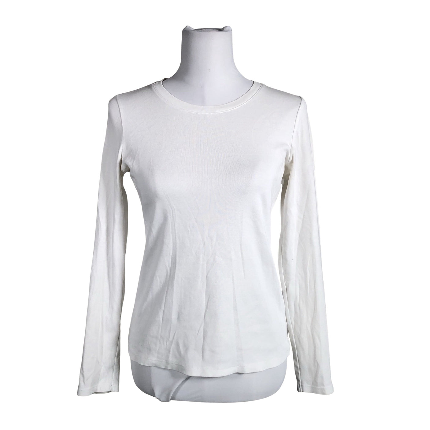 Unisex Uniqlo - Trikotaažist pluus, suurus 36 - Valge (1)