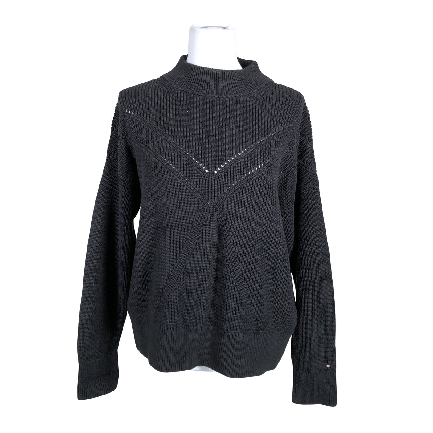 Unisex Tommy Hilfiger - Kampsun, suurus 40 - Must (1)