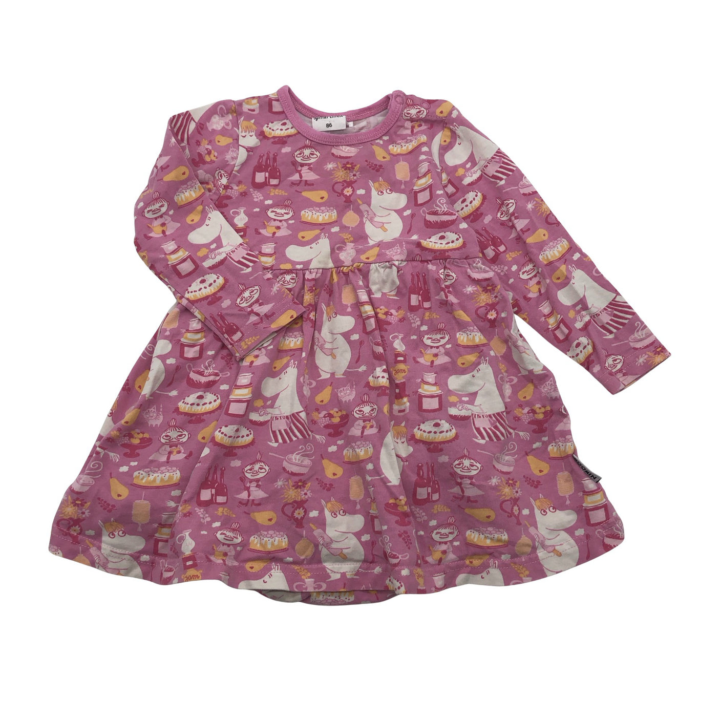 Unisex Moomin by Martinex - Bodi, suurus 80 - 86 - Heleroosa (1)