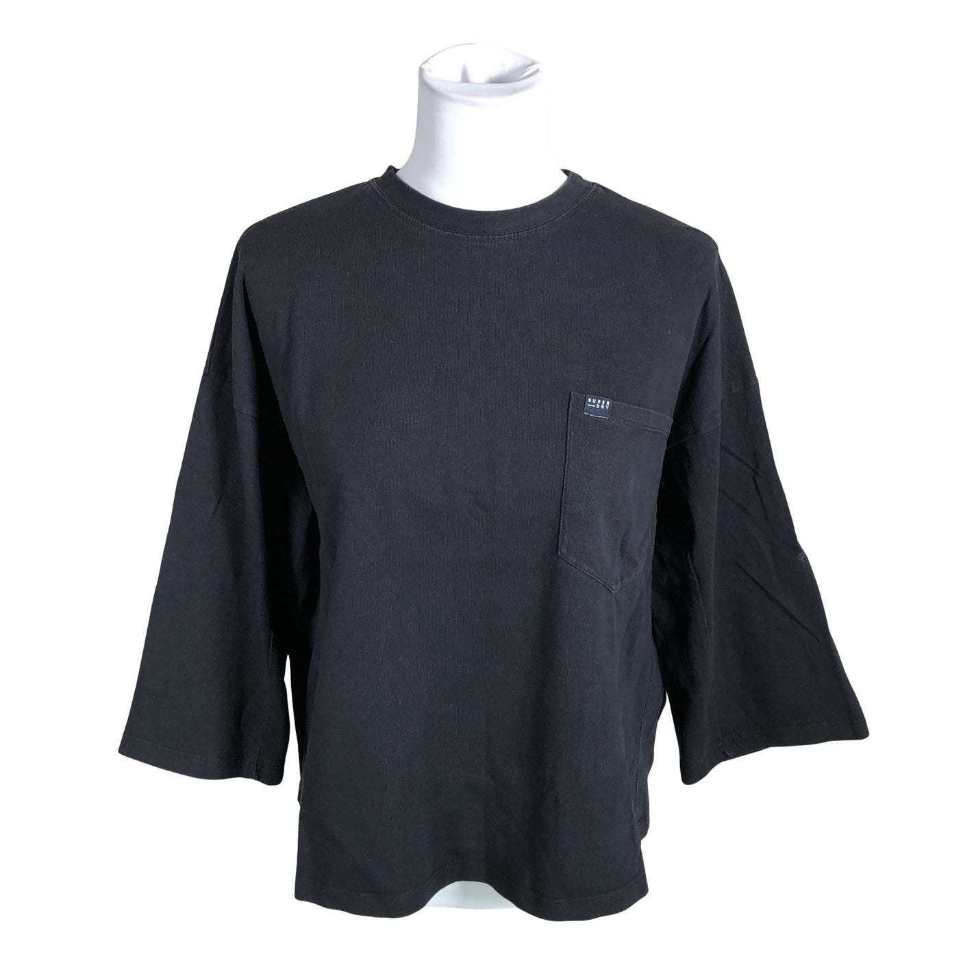 Unisex Superdry - Trikotaažist pluus, suurus 38 - Must (1)