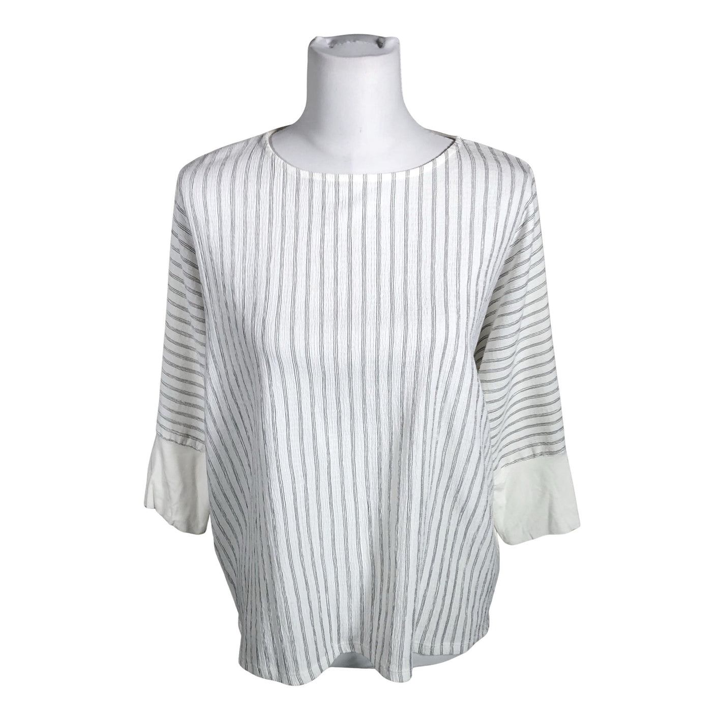 Unisex Someday - Trikotaažist pluus, suurus 36 - Valge (1)