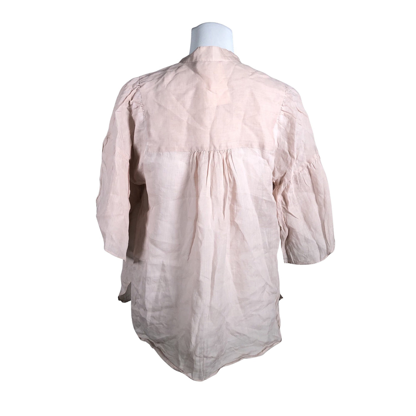 Unisex Second Female - Lühikeste käistega pluus, suurus 38 - Heleroosa (2)