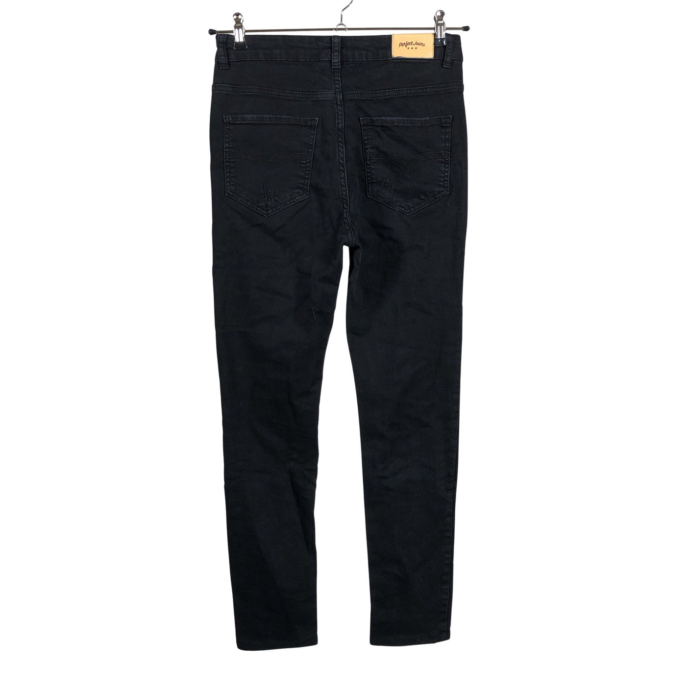 Unisex Perfect Jeans - Teksad, suurus 40 - Must (2)