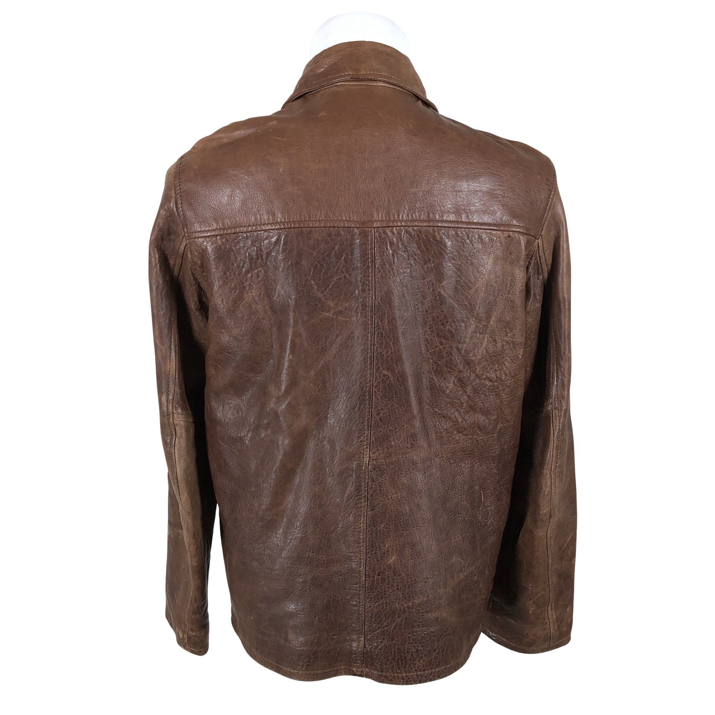 Unisex M. Julian - Nahktagi, suurus S - Pruun (2)
