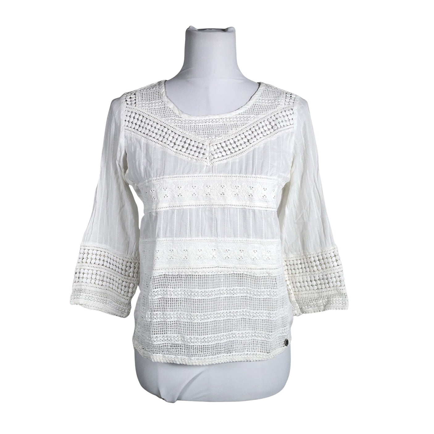 Unisex Garcia Jeans - Pluus, suurus 36 - Valge (1)