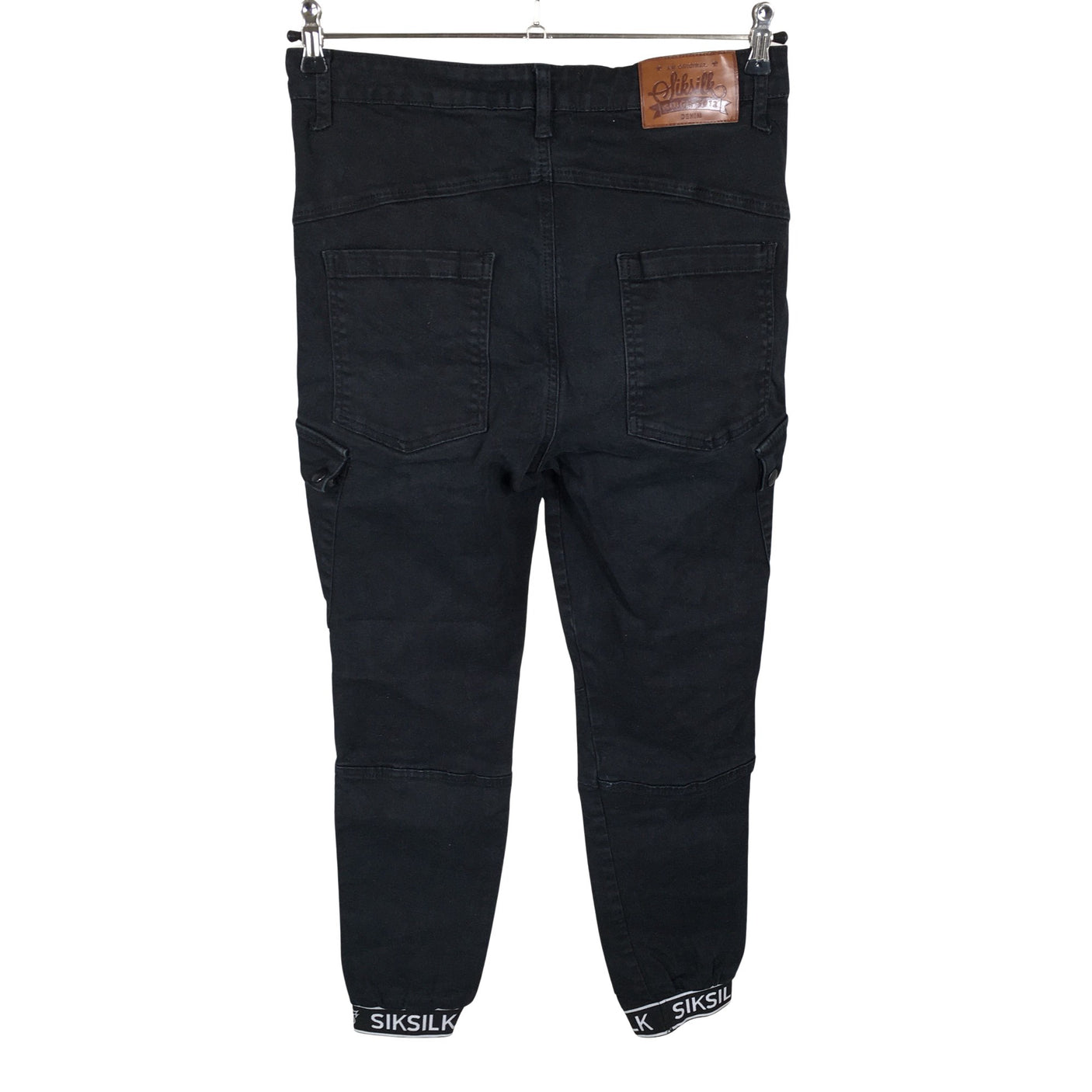Unisex Siksilk - Cargo-püksid, suurus M - Must (2)