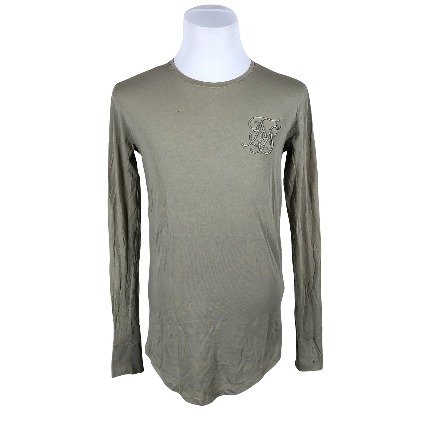 Unisex Siksilk - Trikotaažist pluus, suurus S - Roheline (1)