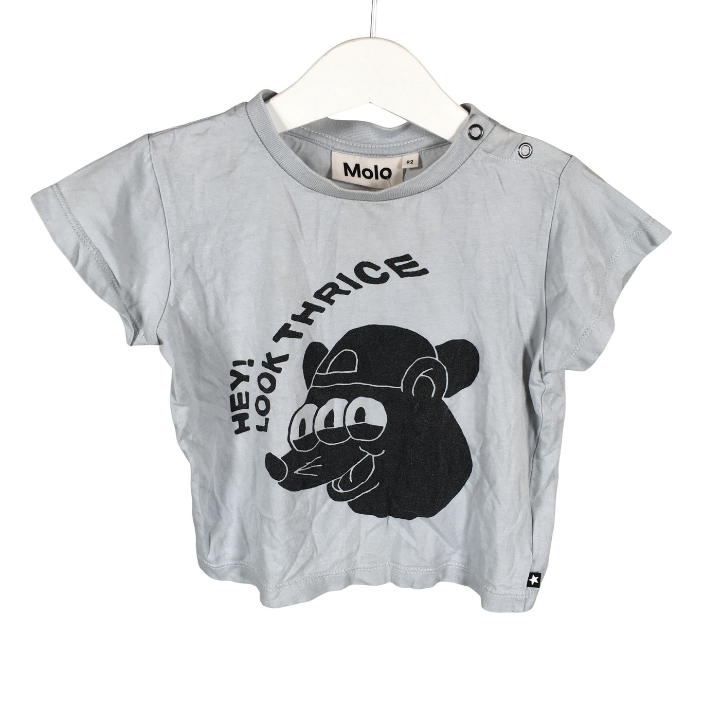 Unisex Molo Kids - T-särk, suurus 86 - 92 - Helesinine (1)