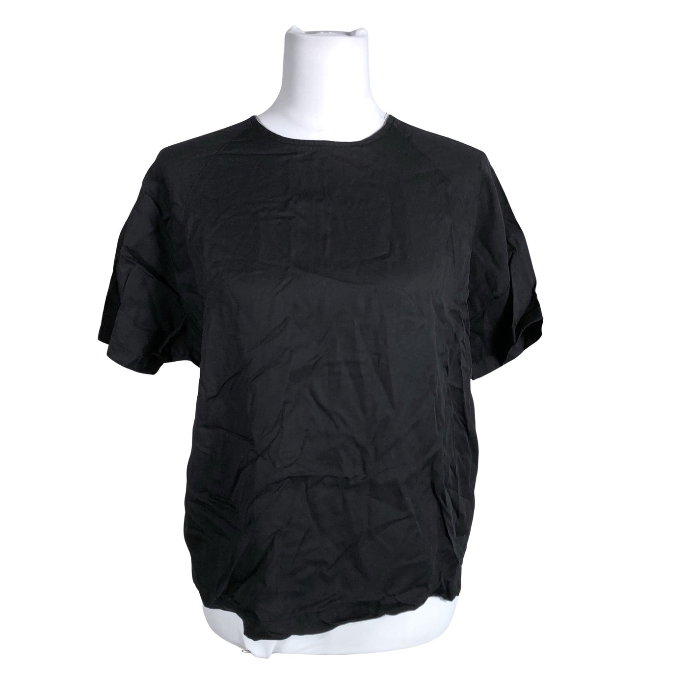 Unisex Makia - Lühikeste käistega pluus, suurus 34 - Must (1)