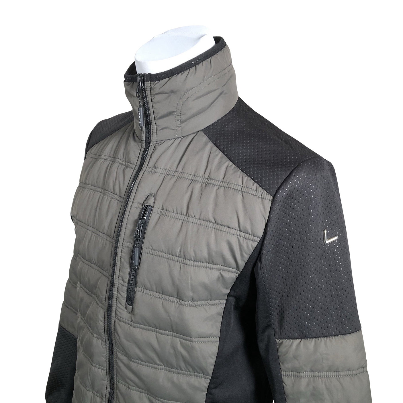 Unisex Luhta - Õhem talvejope, suurus M - Roheline (3)