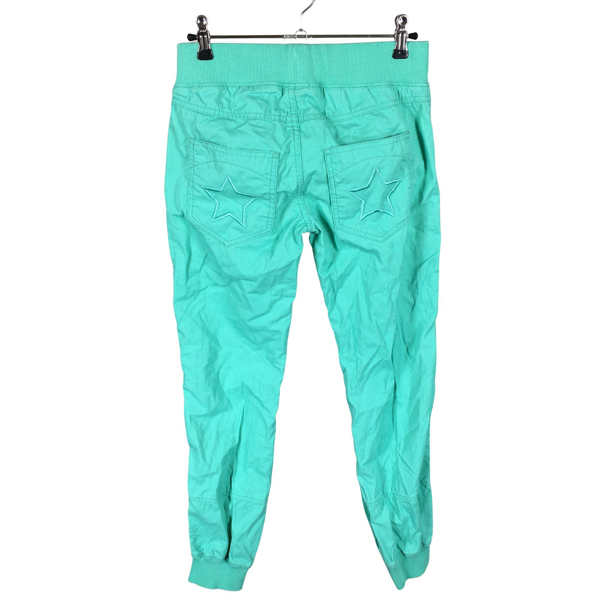 Unisex Villervalla - Mittevenivad püksid, suurus 146 - 152 - Roheline (2)
