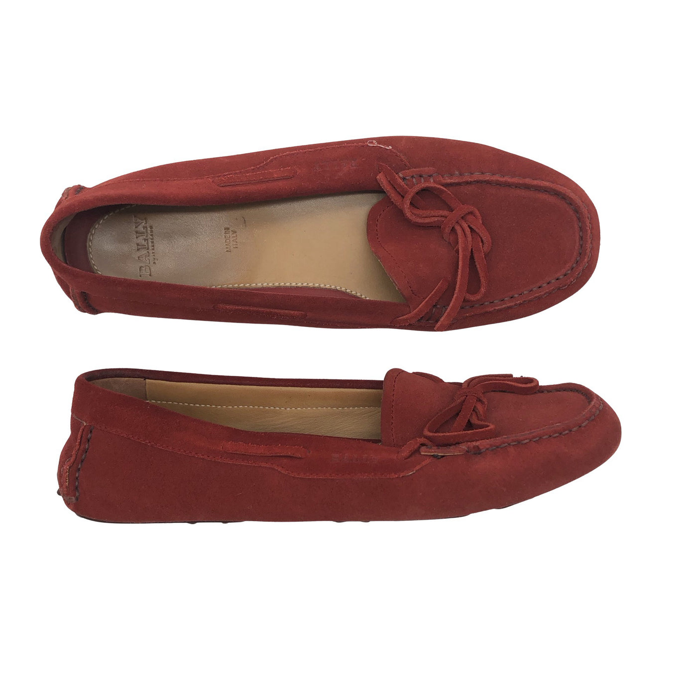 Unisex Bally - Mokassiinid, suurus 38 - Punane (1)