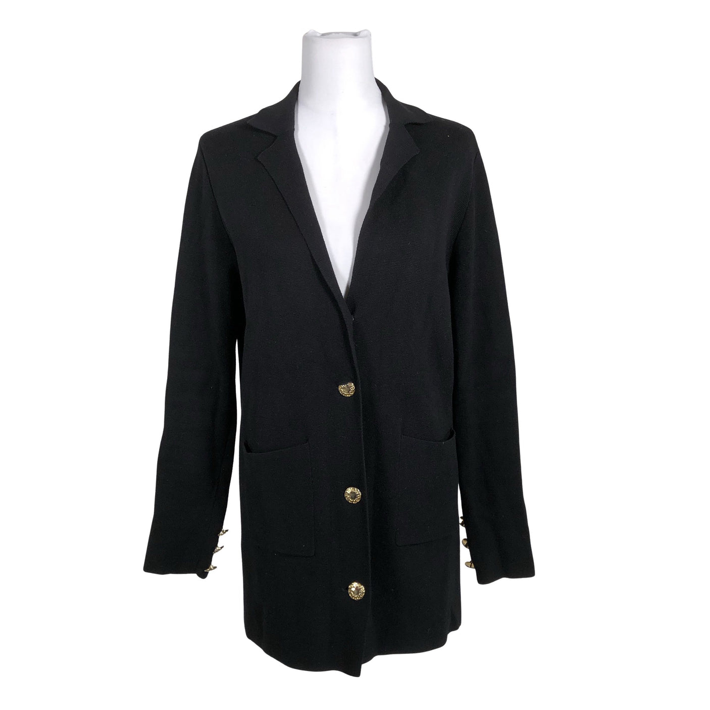 Unisex Nanso - Kardigan, suurus 38 - Must (1)