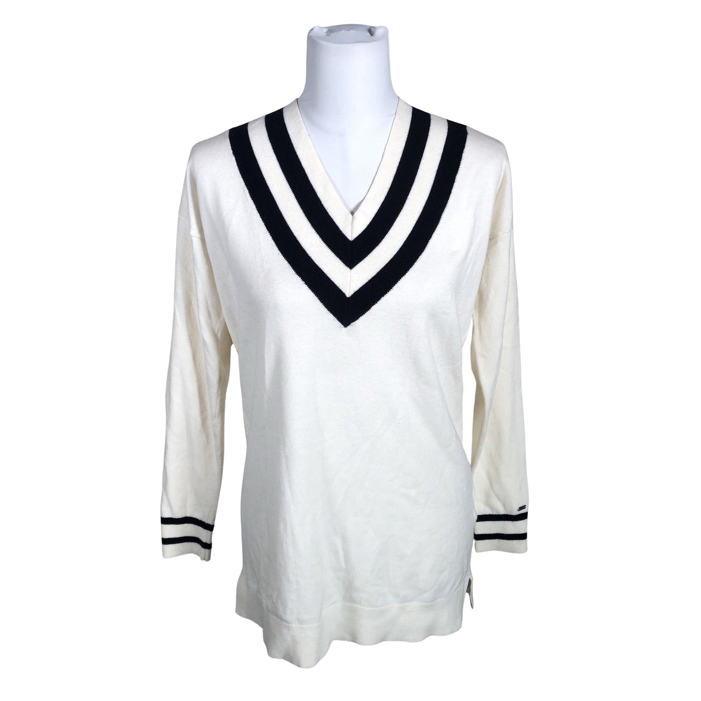 Unisex Tommy Hilfiger - Kampsun, suurus 38 - Looduslik valge (1)