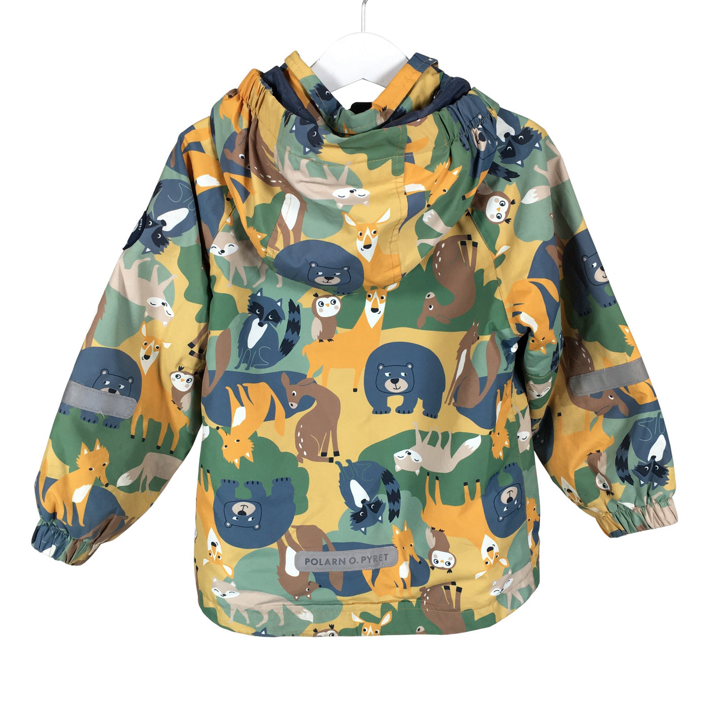 Unisex Polarn O. Pyret - Kevad-/sügisjope, suurus 98 - 104 - Kollane (2)