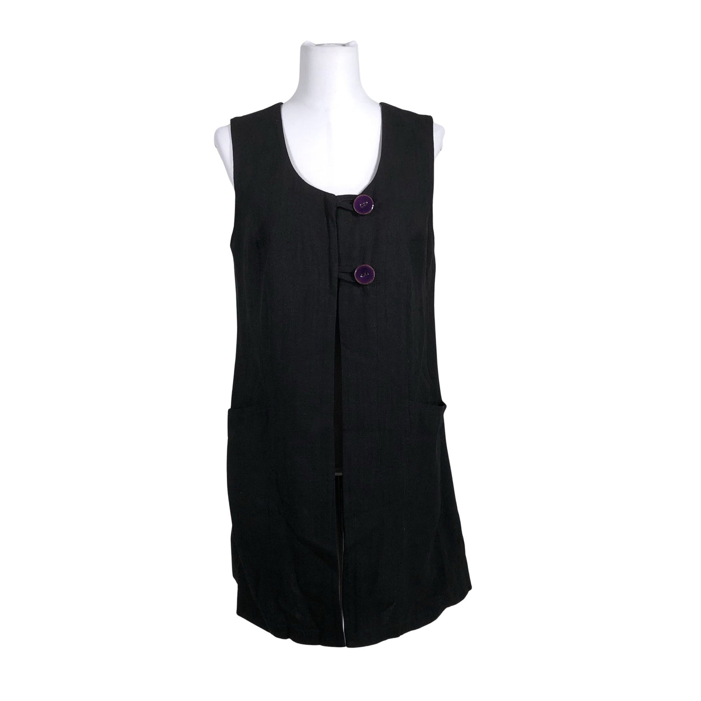 Unisex Saaga - Mitteveniv tuunika, suurus 40 - Must (1)