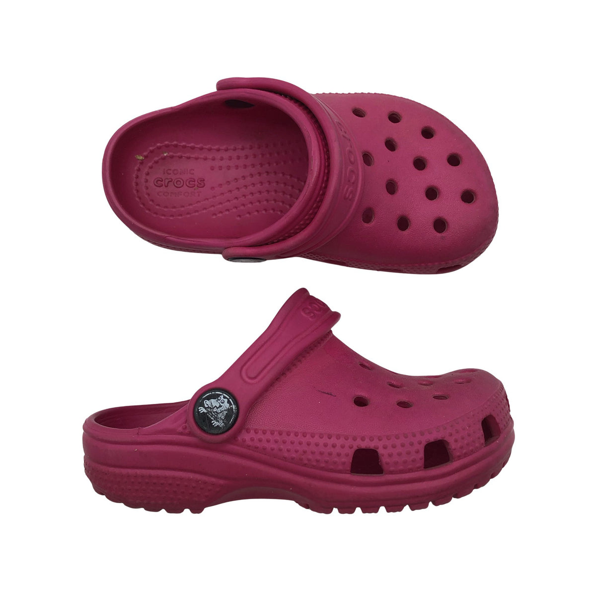 Unisex Crocs - Lahtise kannaga jalanõud, suurus 26 - Roosa (1)